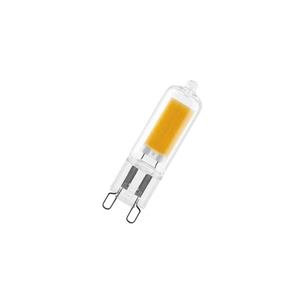 OSRAM LED Base PIN G9 Glass/LED lamp: G9, 2 W, 20 W Replacement for, Clear, Warm White, 2700 K, 2-Pack