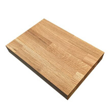 Wooden Solid Oak Chopping Board 300mm x 200mm x 40mm | Premium Reversible European Hardwood Cutting Board Serving Platter | Easy Clean Treated Wood