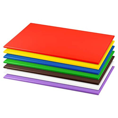 Grunwerg Grunwerg High Density Plastic Chopping Board, White, 45 x 30 x 1 cm 1