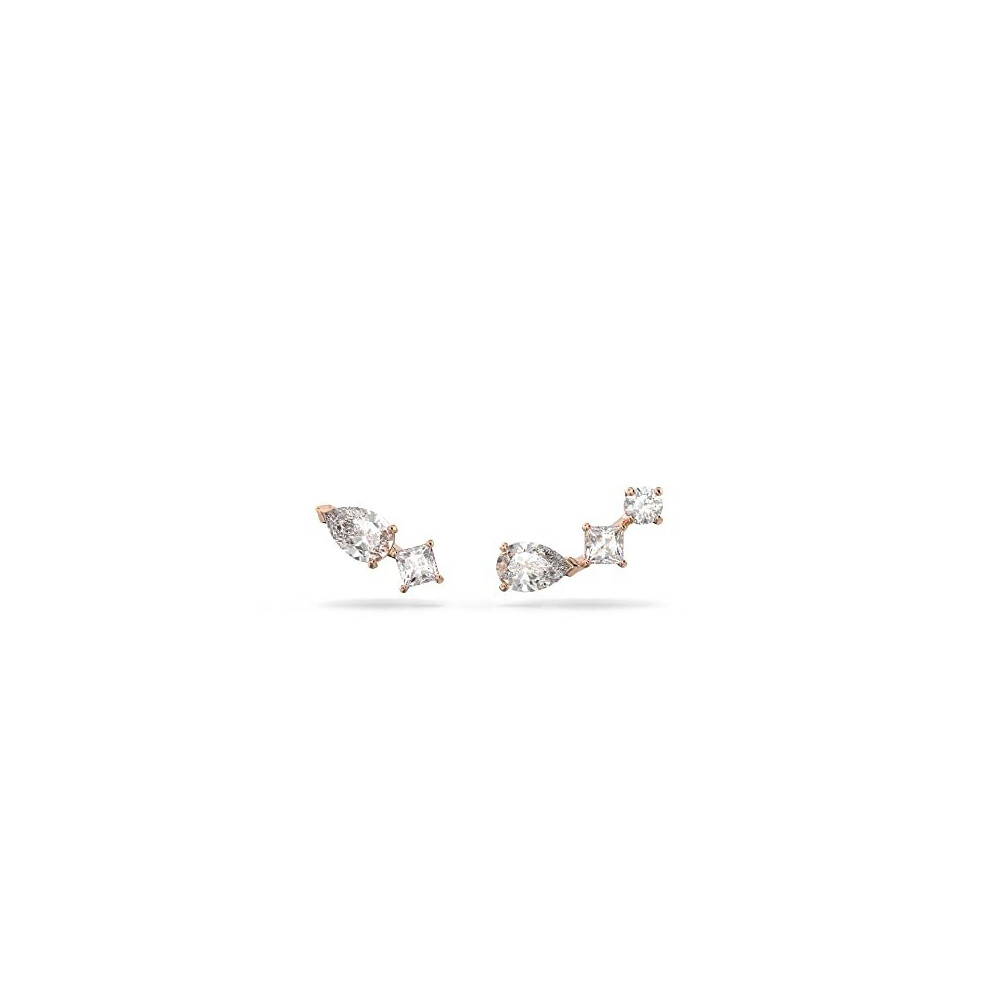 Swarovski Attract earrings, White