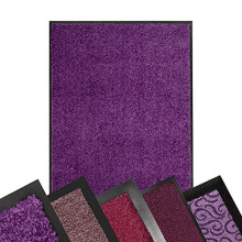Performa 48 Dirt Trapper Mat XXL for Hallway Entrance Area Indoor and Outdoor Door Mat Non-Slip and Easy to Clean (60 x 90 cm, Purple