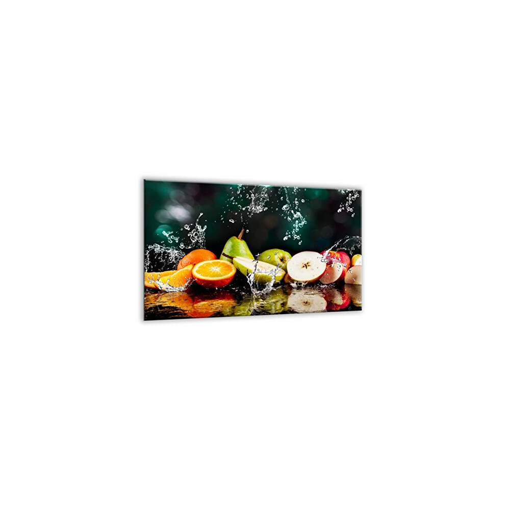 Ceramic Induction Hob Protector Cover 80 cm x 52 cm | Kitchen Wall Splashback | Large Chopping Board | Universal Tempered Glass Panel | Worktop Saver