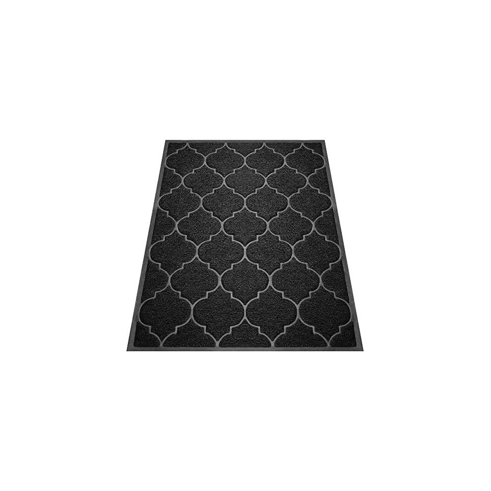 Large Door Mats,46x35 Inches XL Jumbo Size Outdoor Indoor Entrance Doormat, Waterproof, Easy Clean, Entryway Rug,Front Doormat Inside Outside Non Slip