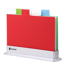 Chopping Board Set of 5, Colour Coded, Colors