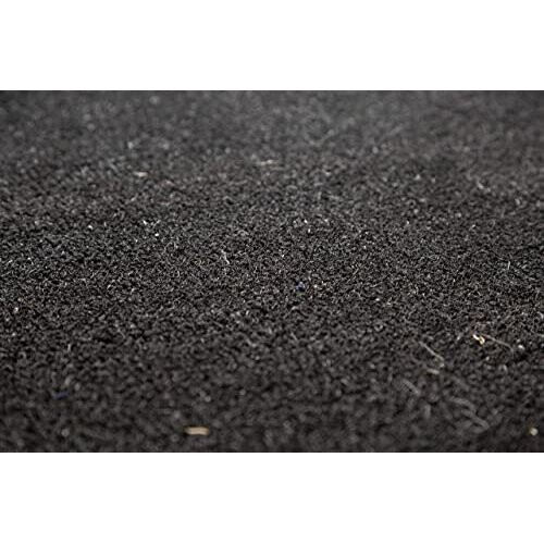 Heavy Duty Black Coir Entrance Matting Indoor/Outdoor 1m or 2m Width Cut To Size Heavy