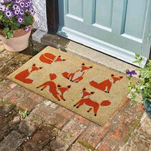 Smart Garden 6 Vixens Decoir Doormat Indoor Outdoor Door Mat 75x45cm Ideal Present