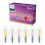 Philips Pack 6 LED E14 Corona 4W (40W) Transparente 470lm 1