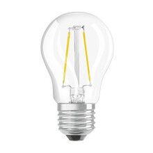 OSRAM LED Superstar Classic P / LED-lamp in drop shape with E27-base / dimmable / replacement for 40 Watt / filament style clear / warm white - 2700
