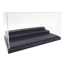 XIN?SHI Acrylic Display Case for Minifigures Brick Building Block, Toys Model Display Box, Perspex Dustproof Showcase, Suitable for Lego Minifigure,