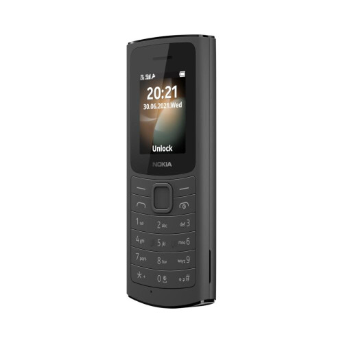 Nokia Nokia 110 4G - Dual SIM - Black - 128MB - 48MB 1
