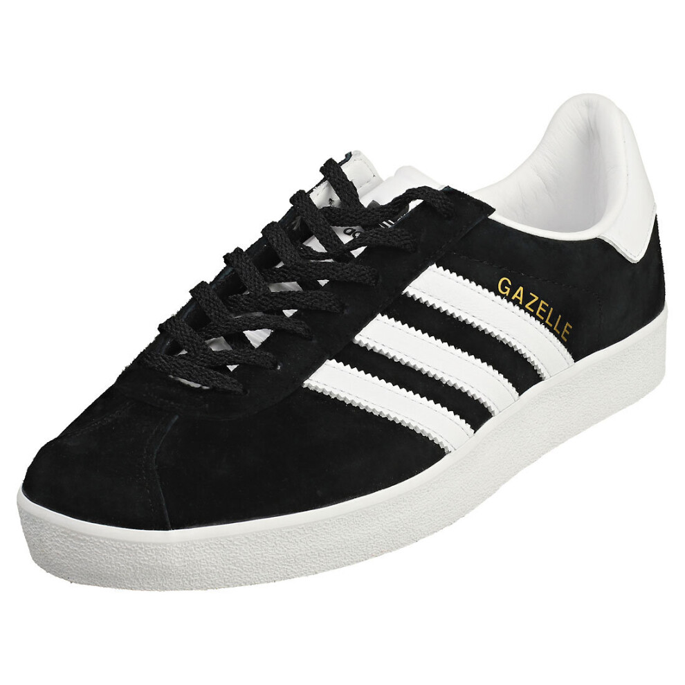 (10) adidas Gazelle 85 Mens Classic Trainers in Black White