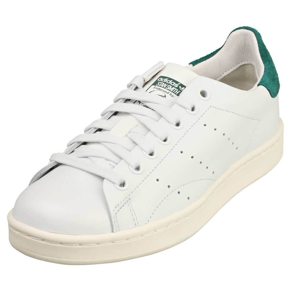 (5) adidas Stan Smith Mens Classic Trainers in White Green