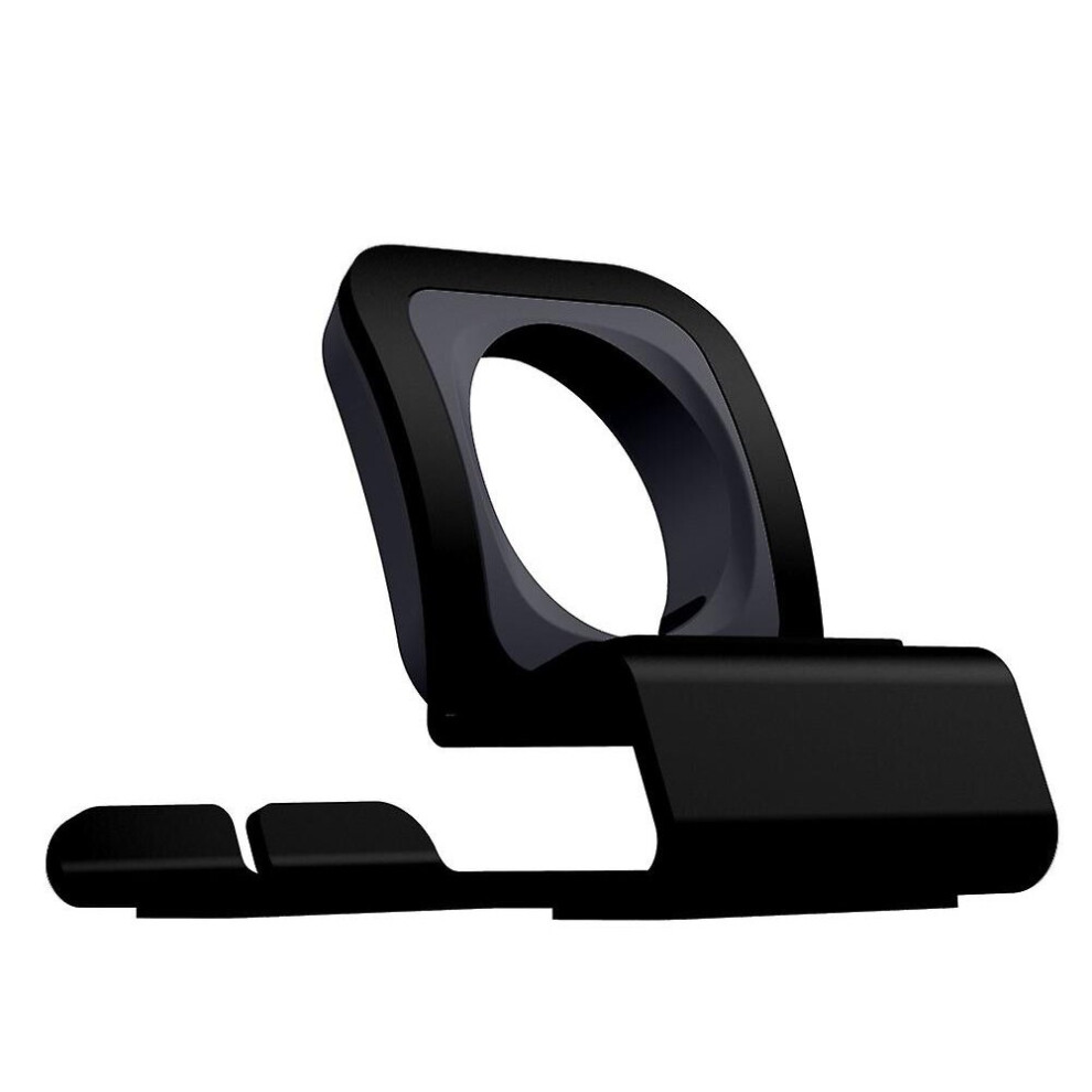 (Black) Aluminum Charging Stand Charger Dock Station For Iwatch 3 2 1 38Mm 42Mm Black 768619224896