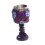 (Purple, black) Personalised resin ghost head goblet, wine glass 3