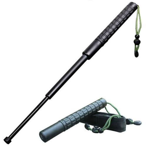 Folding Walking Stick, Telescopic Hiking Trekking Poles Outdoor Safety ...