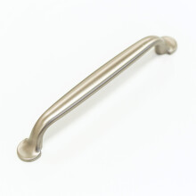 HH5530BND - 128mm Centres Brushed Nickel D-Shaped Kitchen Cabinet Handle, 160mm Length