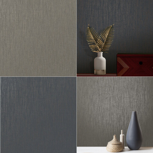 Rasch Mirage Textile Linen Effect Wallpaper on OnBuy