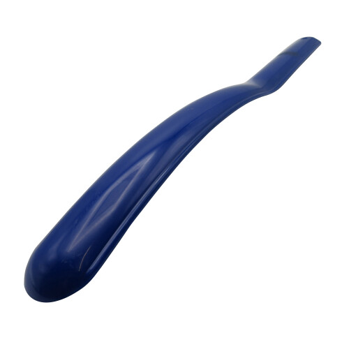 (Blue) Long Handled Horse Sweat Scraper (Grooming Tool) 1