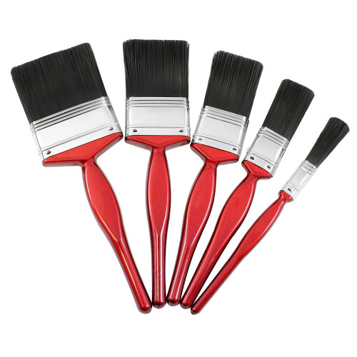 Bloc 5 Pack Durable Fine Paint Brush Set Painting Decorating Advanced Bristles 1