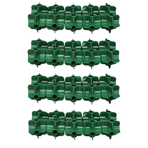 Selections Bamboo Cane Flexible Fruit Cage Connectors (Pack of 40)