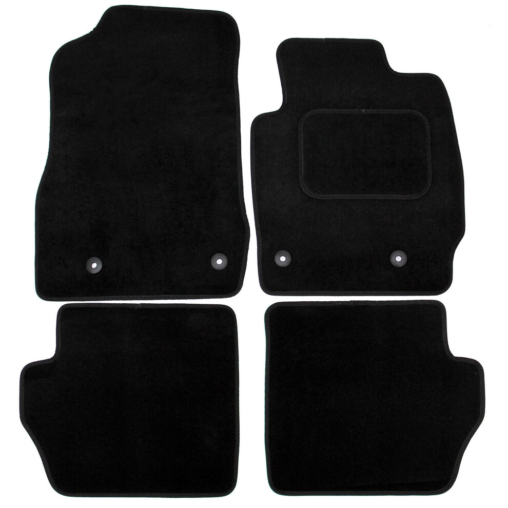 Mazda 2 2007-2014 Fully Tailored Carpet Car Mats 4pc Floor Set Easimat