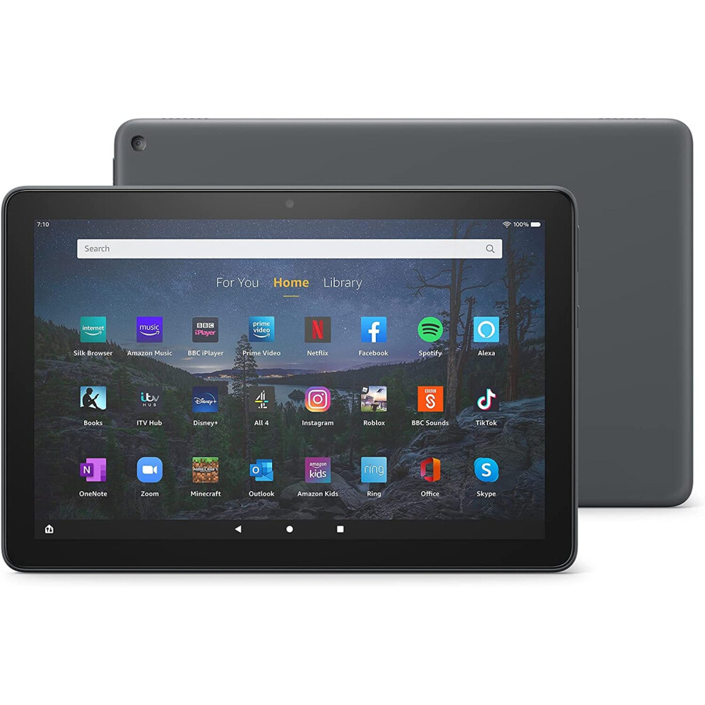 Amazon Fire Hd 10 Plus Tablet | 10.1" 1080P Full Hd, 32 Gb | Slate - With Ads