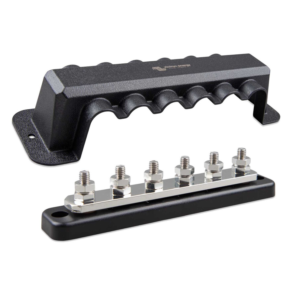 (Busbar 250A 6P) Victron Energy 150A, 250A & 600A Busbar For High Current & Removable Cover 8719076056416