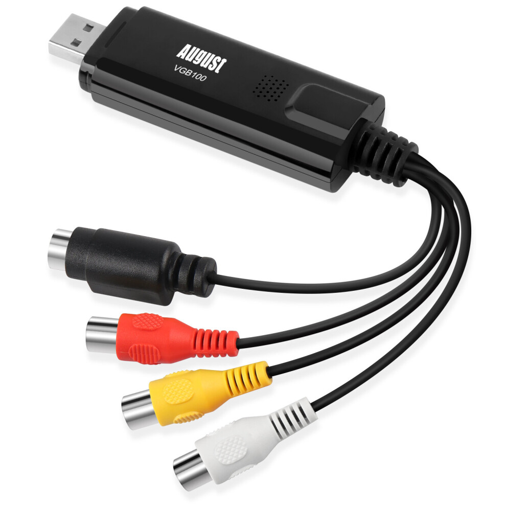 Usb Video Capture Card Aug Vgb100 - Transfer Vhs Home Videos To Pc 5053047000927