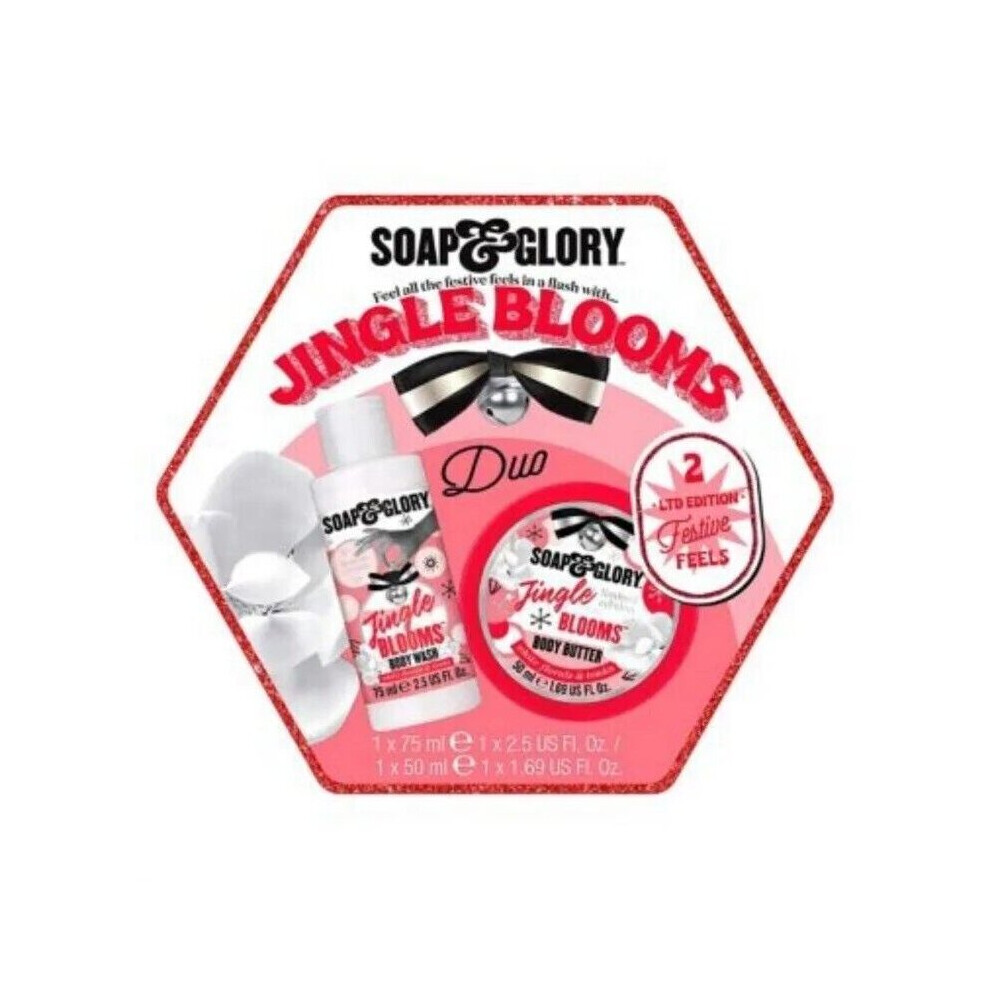 Soap & Glory Jingle Blooms Body Duo Gift Set