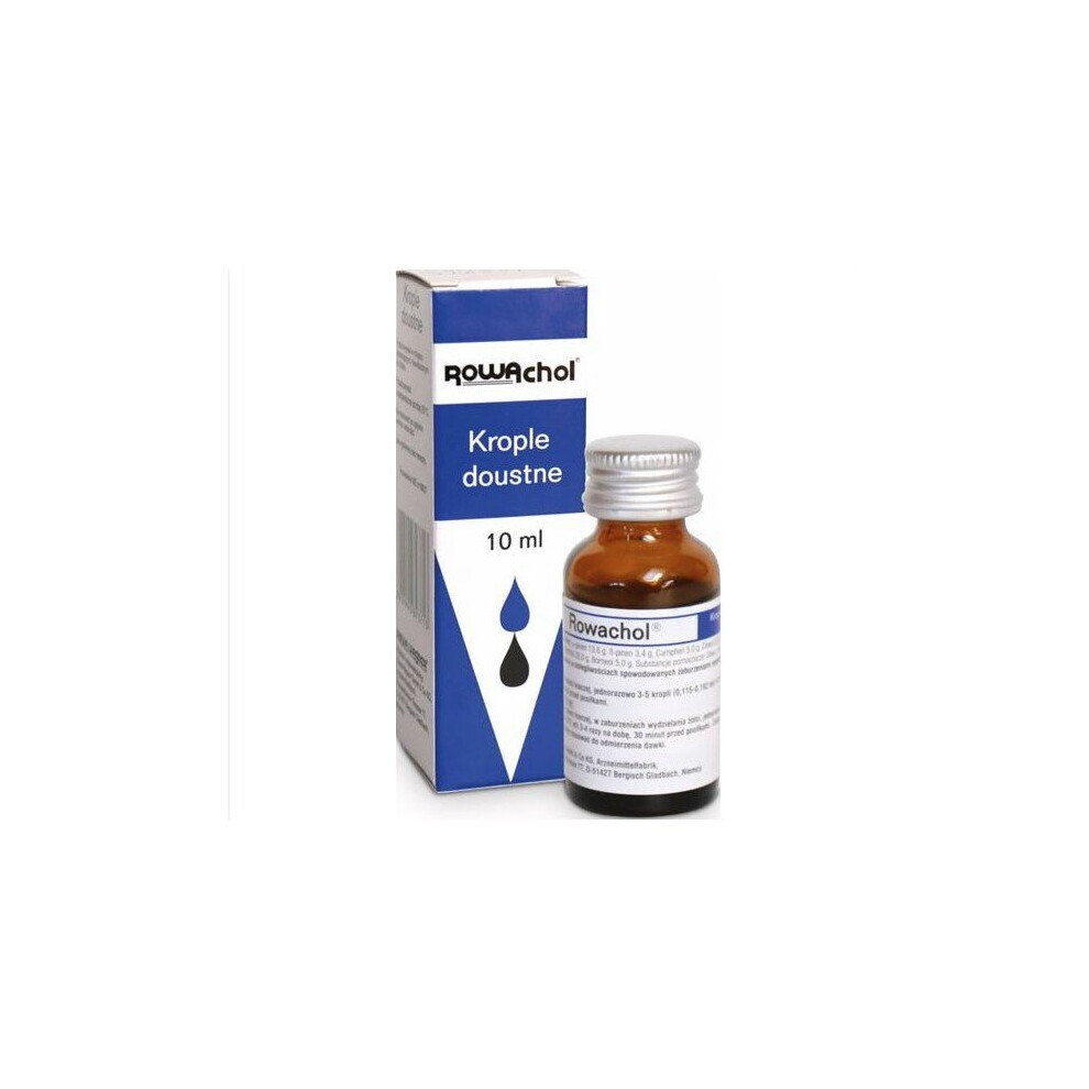 Rowachol, oral drops, krople doustne 10 ml