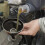 UNIVERSAL PLASTIC FUEL FUNNEL WITH A STRAINER AND A FLEXIBLE TIP BLACK 10