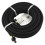 (7.5 M) GARDEN WATERING SOAKER HOSE AQUA-DROP BLACK 12