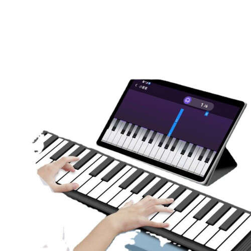 (high configuration) Electronic hand-rolled piano professional 88 keys folding portable