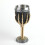 (Black, white) Skull wine glass, resin creative wine glass 3