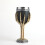 (Black, white) Skull wine glass, resin creative wine glass 1