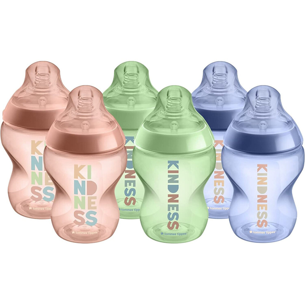 Tommee Tippee Kindness Closer To Nature Baby Bottles 260ml