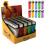50 x Disposable Flint Lighters Adjustable Flame Child Safety Box Set 2
