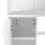 VidaXL vidaXL Corner Dressing Table Cosmetic Table Make-up Table White Mirror Bedroom 8