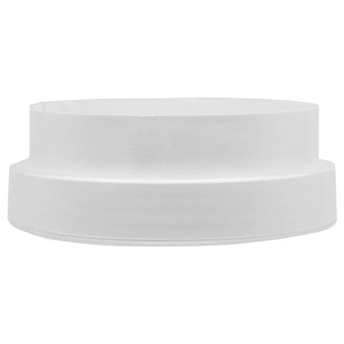 SPARES2GO Vent Hose Connector Adaptor Threaded Duct Pipe Outlet Ring (5" / 125mm) 2
