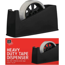 Heavy Duty Tape Dispenser Desktop Office Sellotape Sticky Cellotape Pack Holder