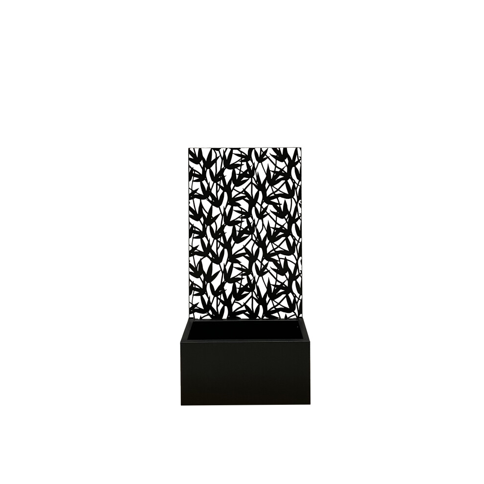 (Bamboo, (Screen (600x1200mm) + Planter (600x300x300mm), Rectangle) Screens by Core Screen with Planter Climbing Plant