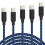 iPhone charger cable, MFi Certified Lightning Cable 5Pack 1/1/2/2/3m 1