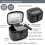 Quest Quest 35239 2.5L Deep Fryer / Removable Lid & Adjustable Temperature, Black 2