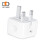 USB-C 20W PD Fast Charging Plug Adapter with USB-C Port - White (Bulk) 1