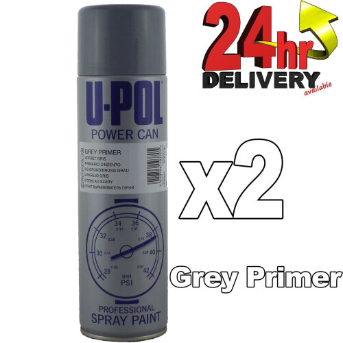 POWER CAN Grey Primer - Pack 2 2