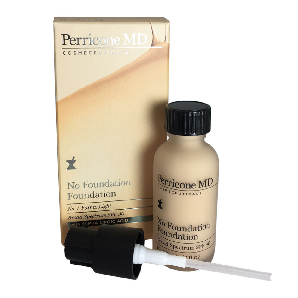 PERRICONE MD NO FOUNDATION FOUNDATION NO.1 FAIR TO LIGHT 30ML