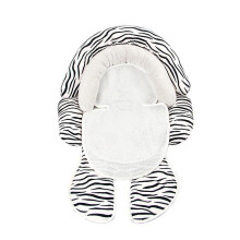 (Zebra) Stroller Pad Baby Stroller Seat Cushion Pushchair Mat Infant Car Seat Pad