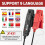 Launch Bst360 Battery Test Clip Analyzer Car Battery Tester Auto Alternator Analyzer 4