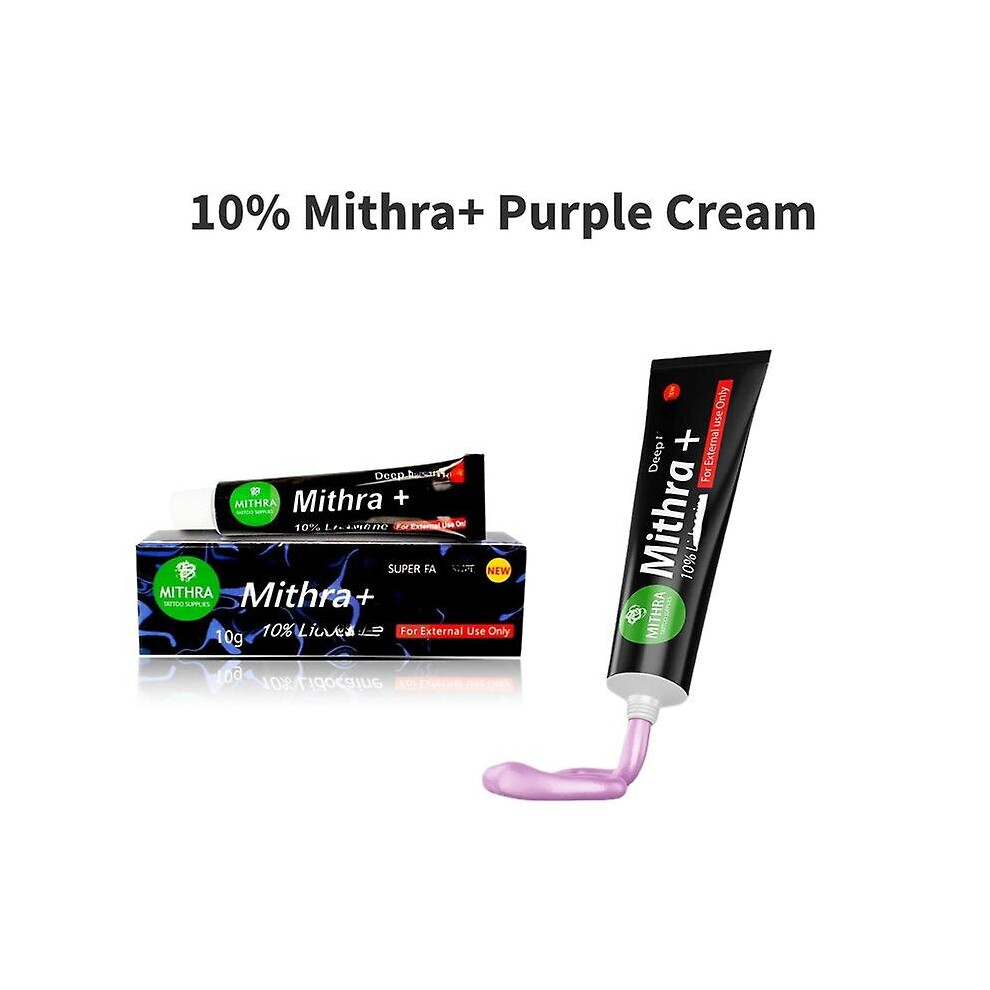 (1pcs) 10% Mithra + Tattoo Purple Cream