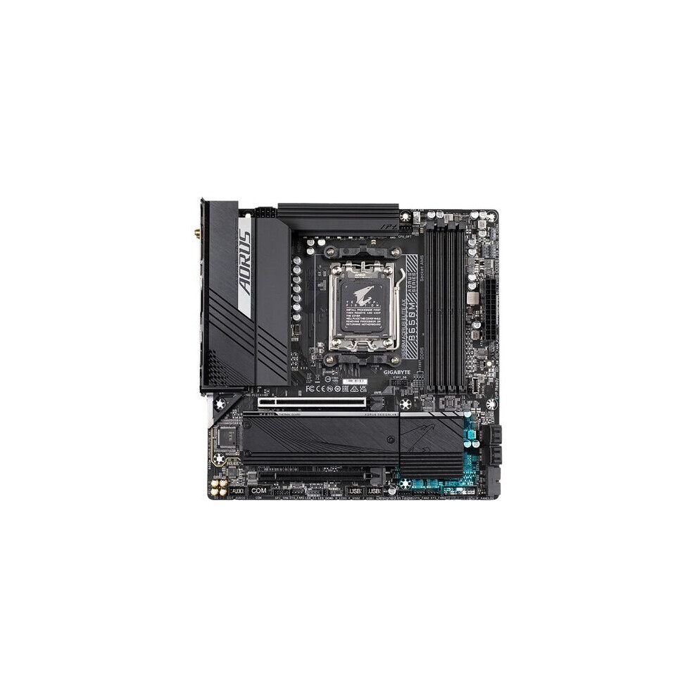 Gigabyte B650m Aorus Elite Ax - Motherboard - Micro Atx - Socket Am5 - Amd B650